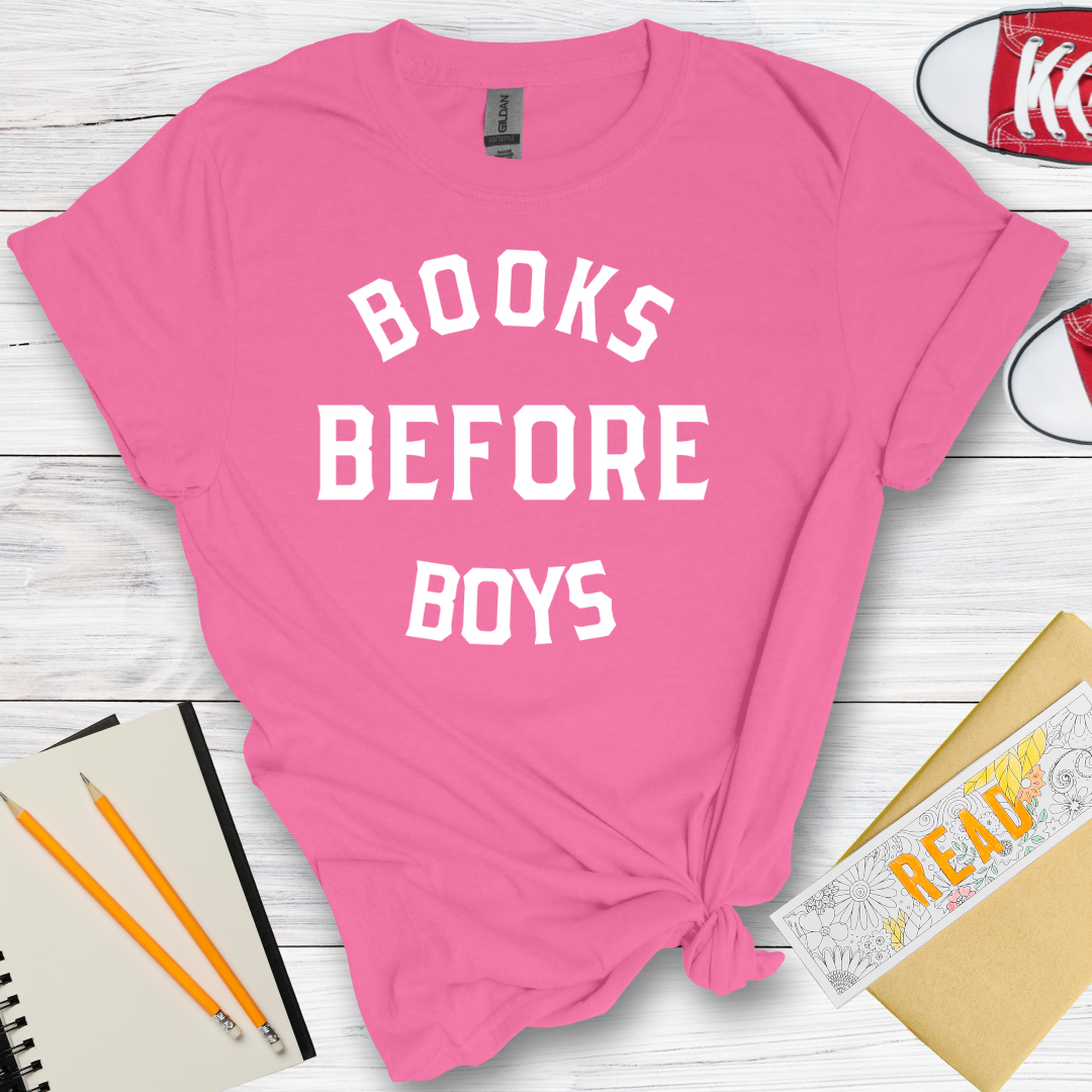 DESIGN 129 - BOOKS BEFORE BOYS