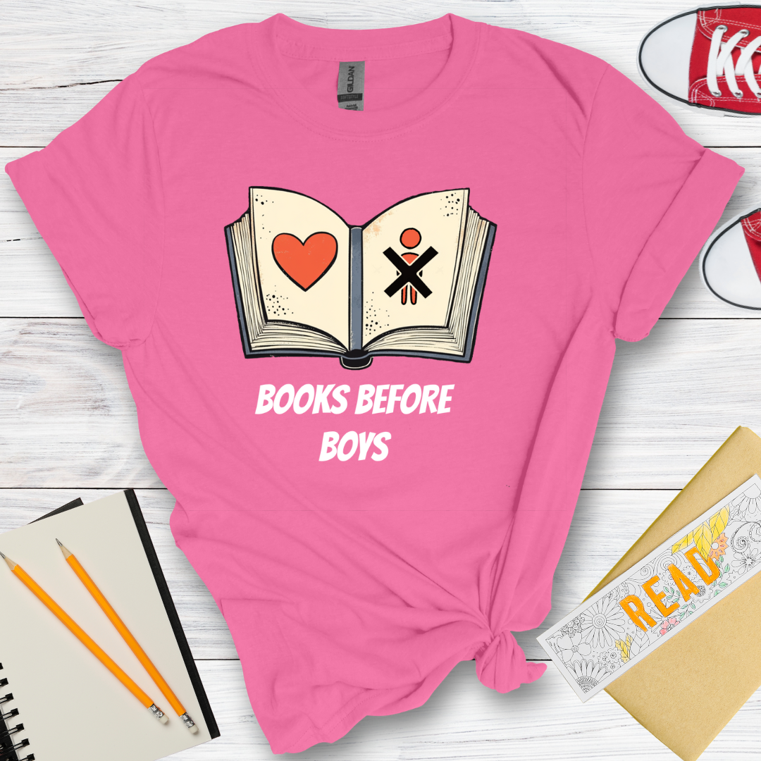 DESIGN 130 - BOOKS BEFORE BOYS