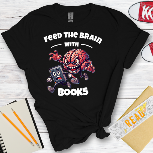 DESIGN 83 -  FEED THE BRAIN WITH BOOKS