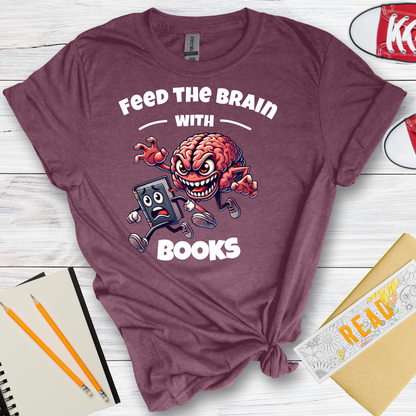 DESIGN 83 -  FEED THE BRAIN WITH BOOKS