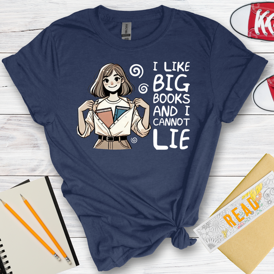 DESIGN 27 - I LIKE BIG BOOKS AND I CANNOT LIE