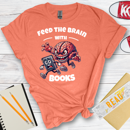 DESIGN 83 -  FEED THE BRAIN WITH BOOKS