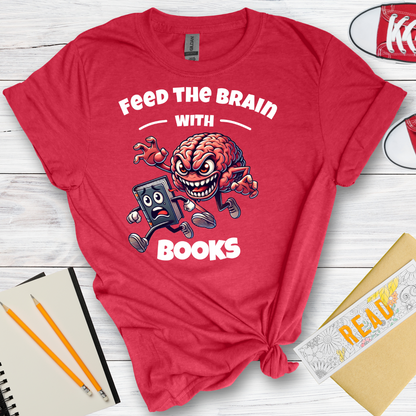 DESIGN 83 -  FEED THE BRAIN WITH BOOKS