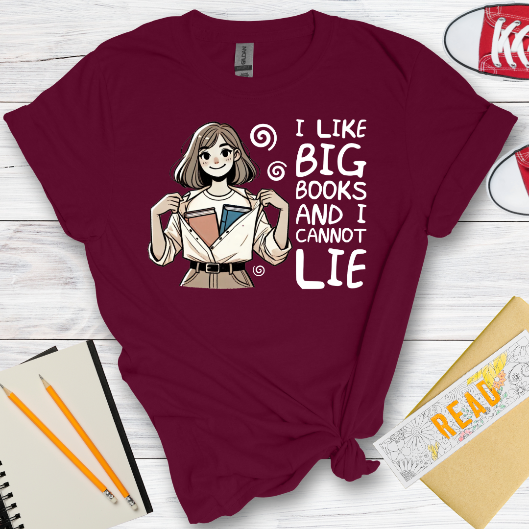 DESIGN 27 - I LIKE BIG BOOKS AND I CANNOT LIE