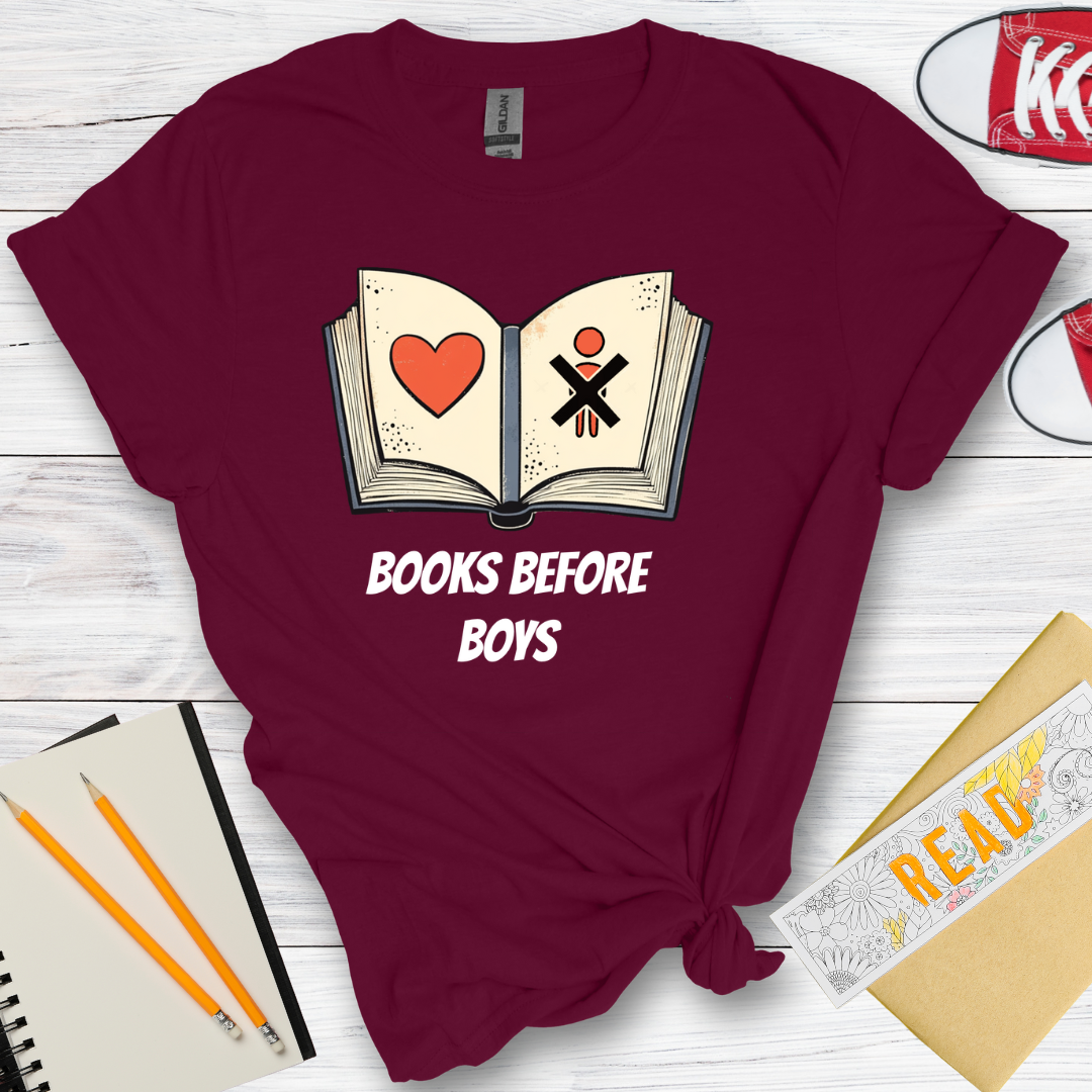 DESIGN 130 - BOOKS BEFORE BOYS