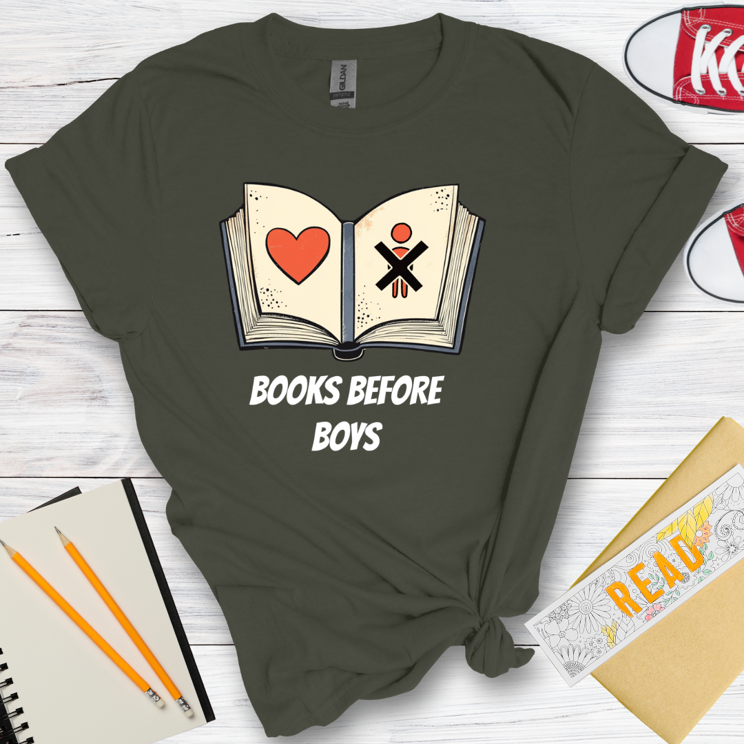 DESIGN 130 - BOOKS BEFORE BOYS