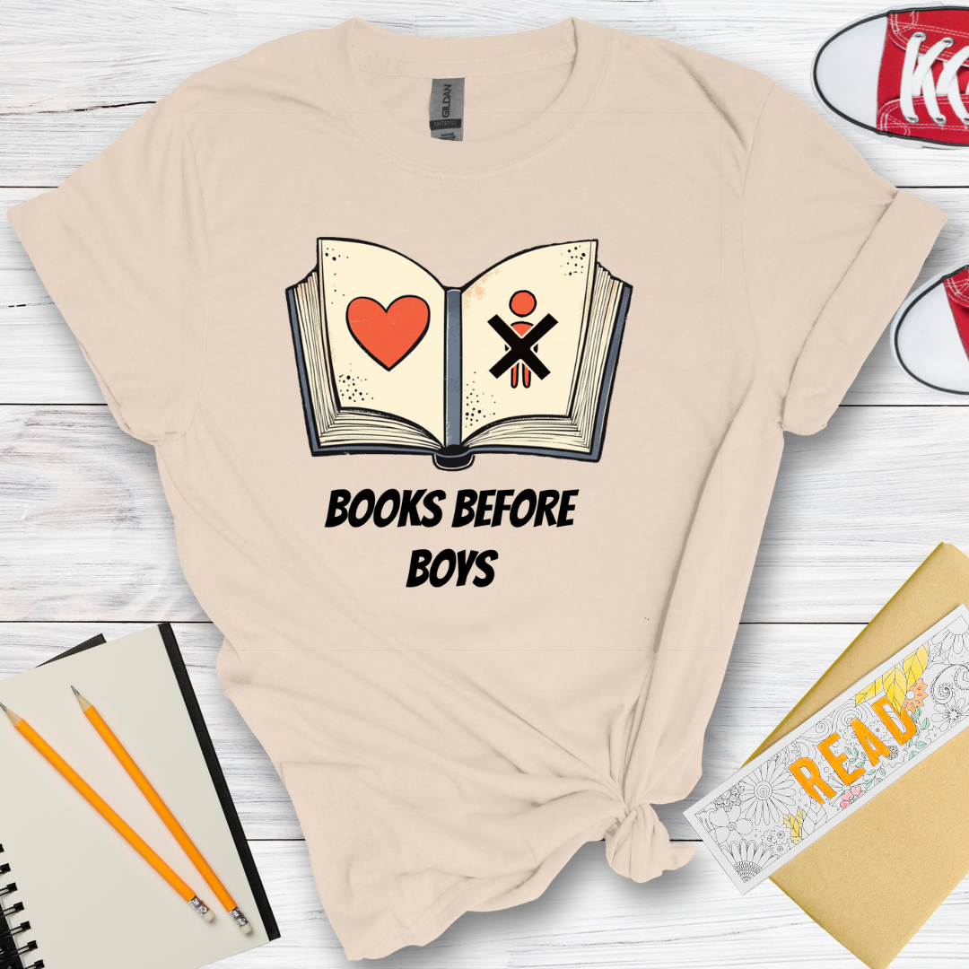 DESIGN 130 - BOOKS BEFORE BOYS