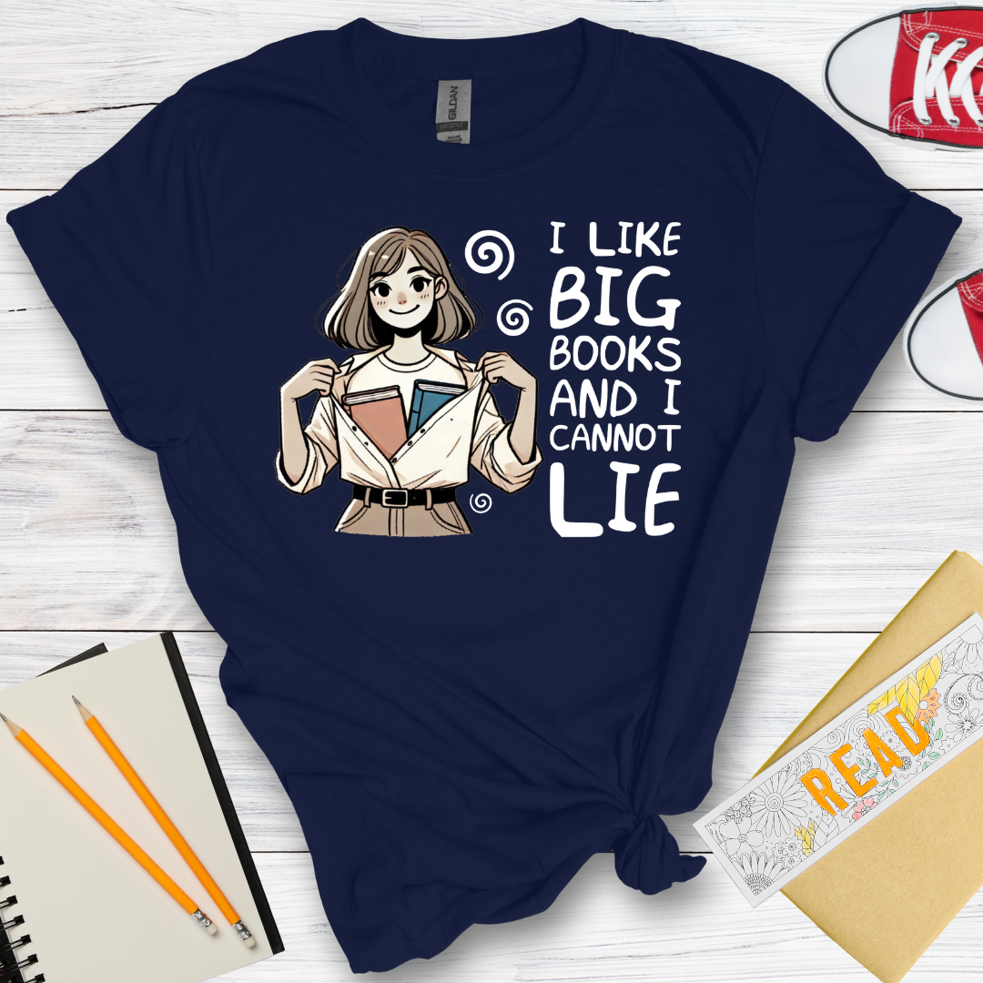 DESIGN 27 - I LIKE BIG BOOKS AND I CANNOT LIE