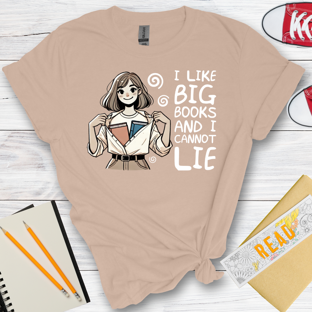 DESIGN 27 - I LIKE BIG BOOKS AND I CANNOT LIE